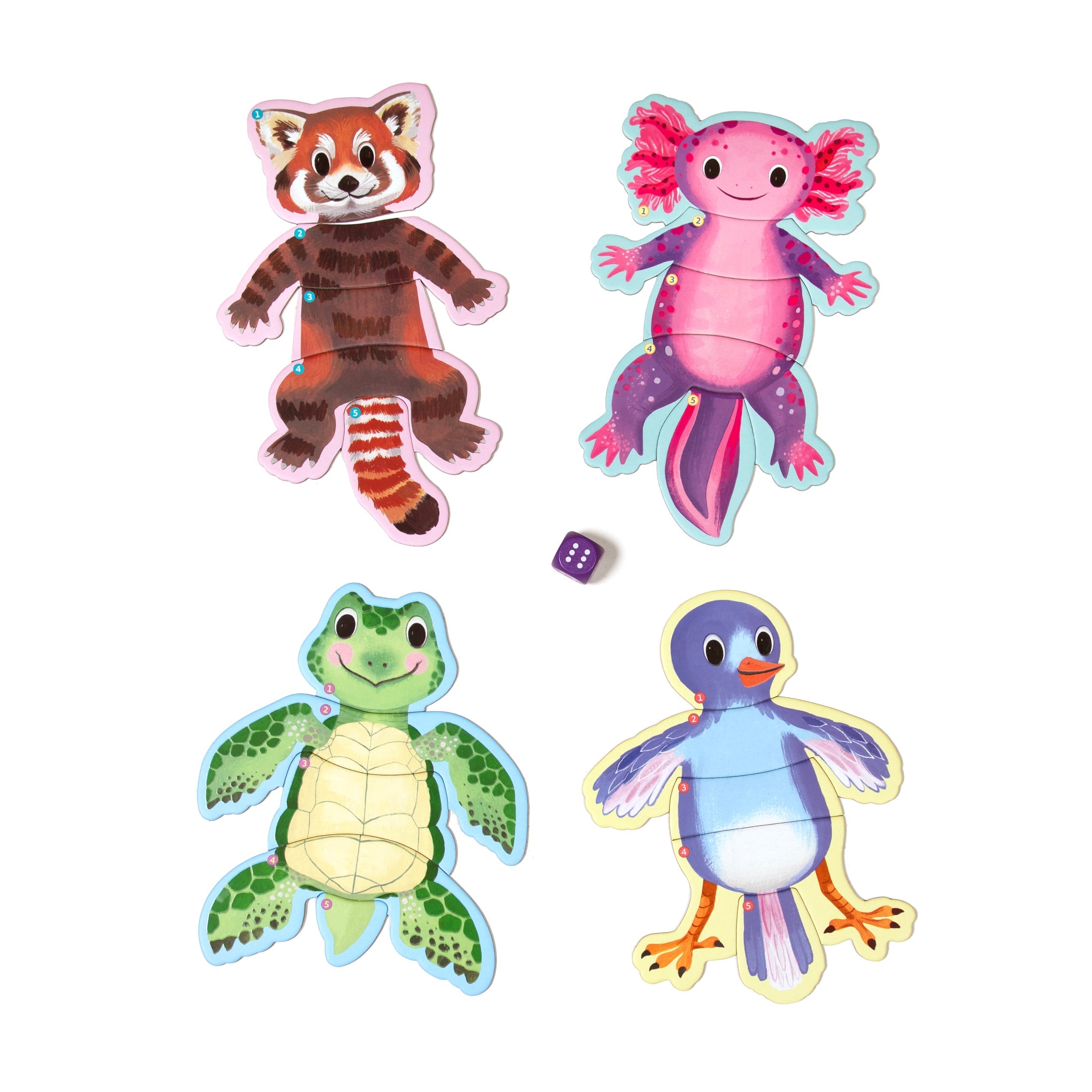 Roll for the Wild Animal | Eeboo Dice Game