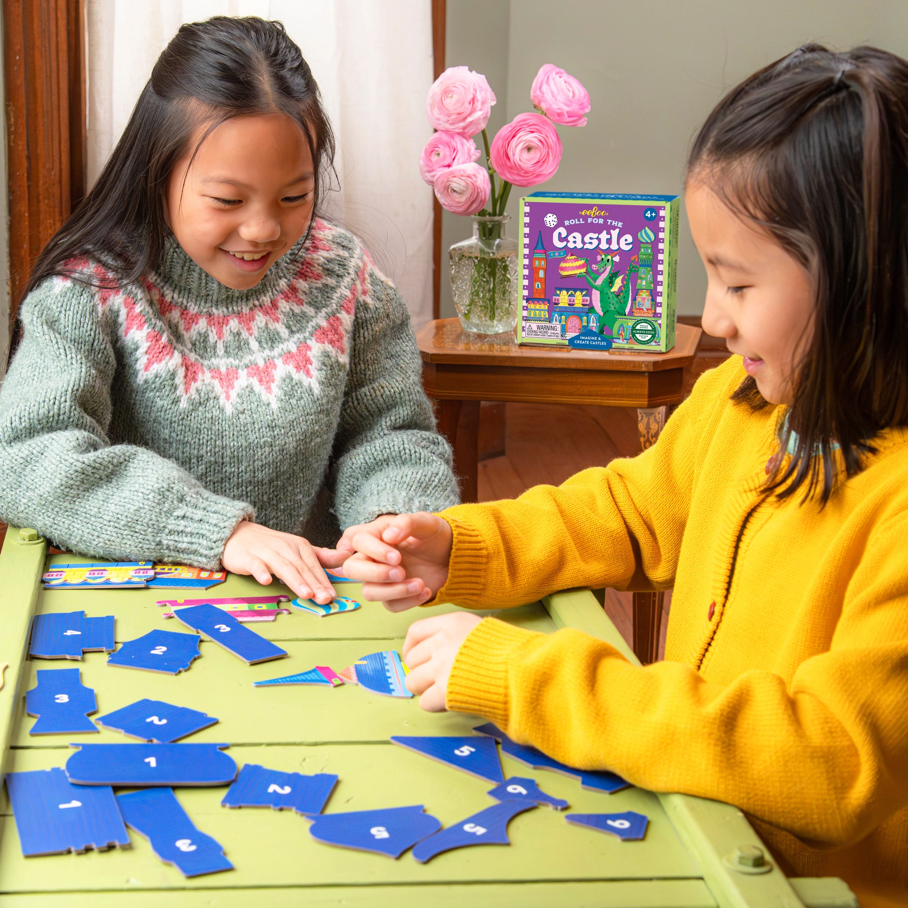 Roll For the Castle | Eeboo Dice Game
