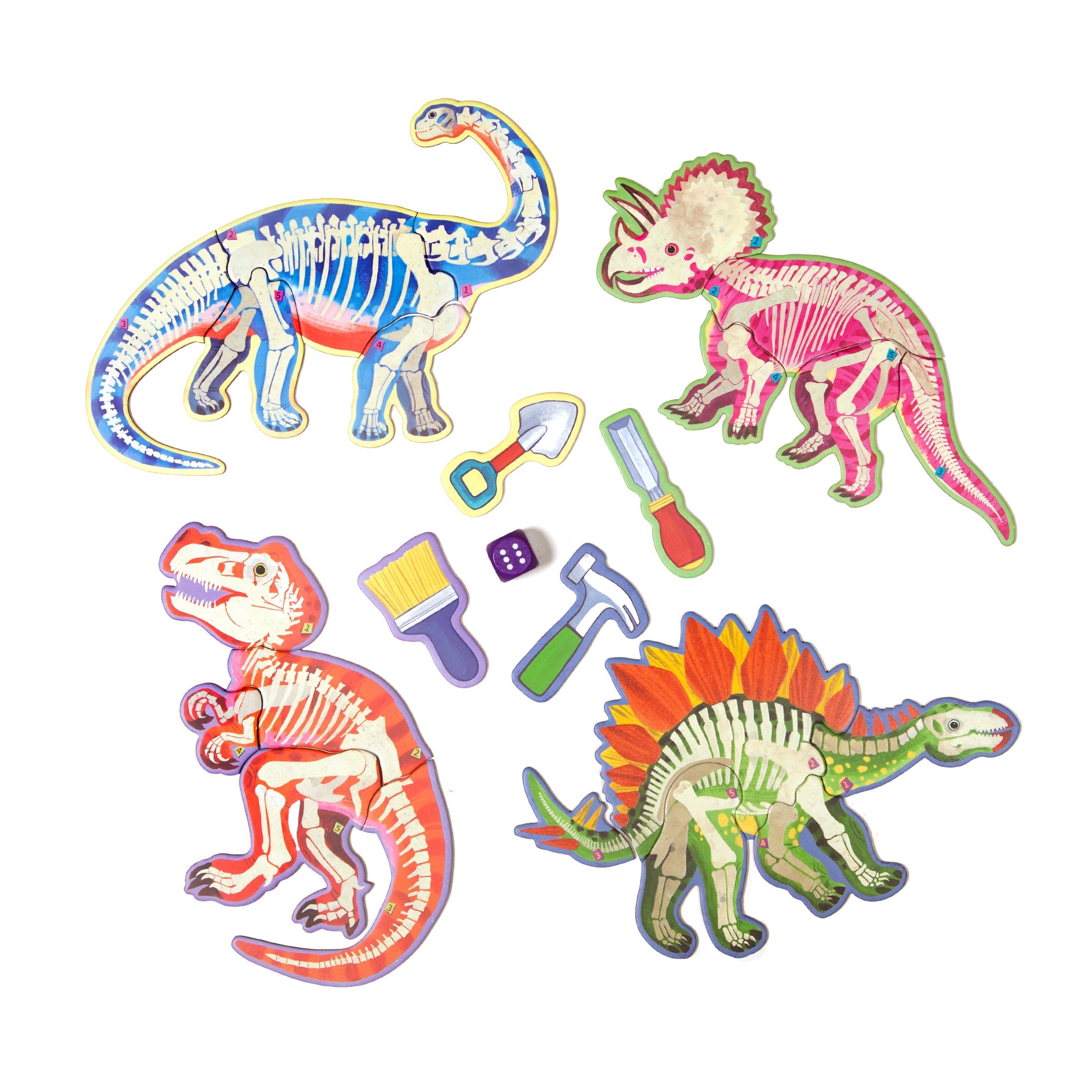 Roll for the Dinosaur | Eeboo Dice Game