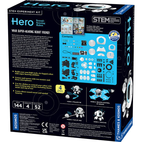 Hero | Sound Sensing Robot