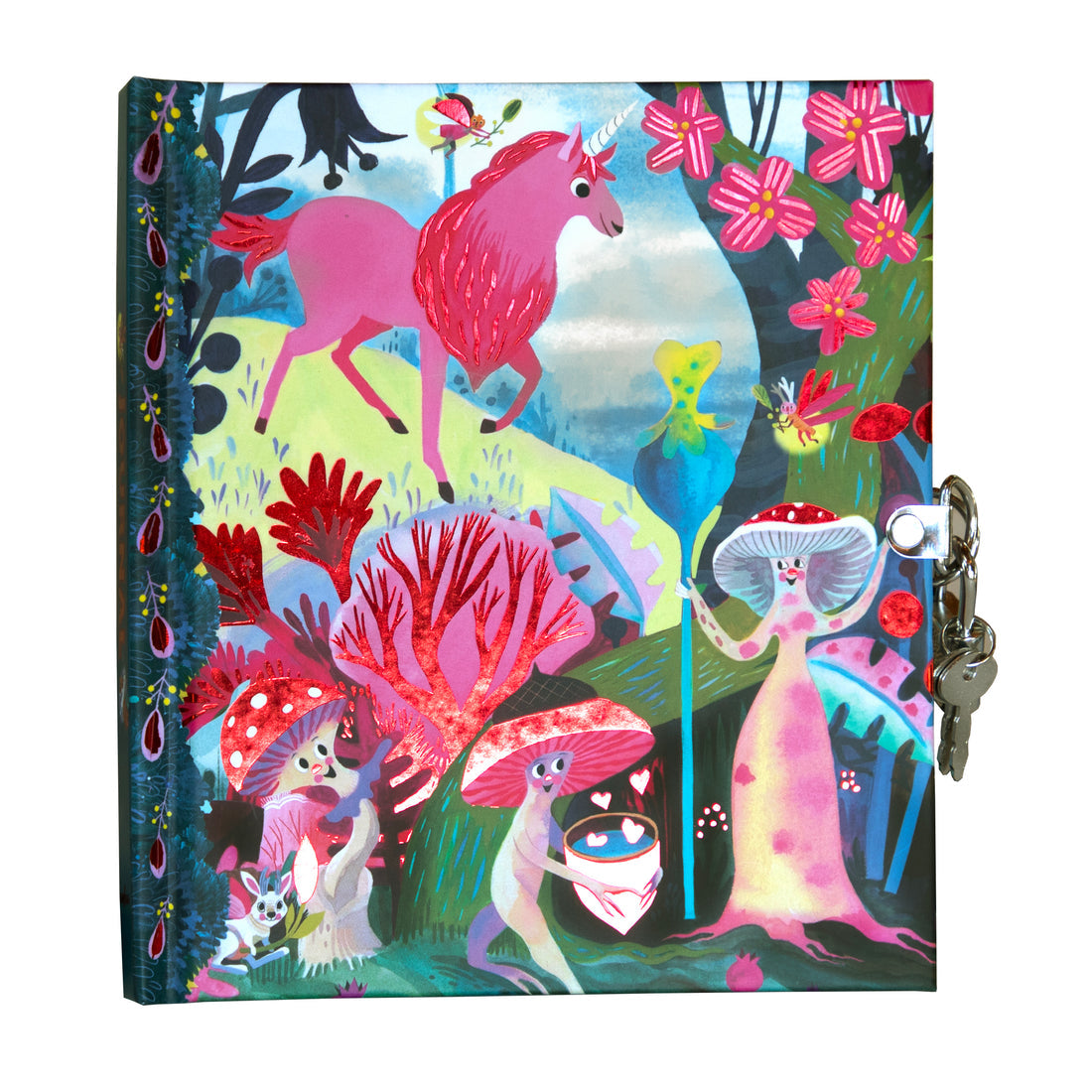 Magical Creatures Locked Diary | eeBoo