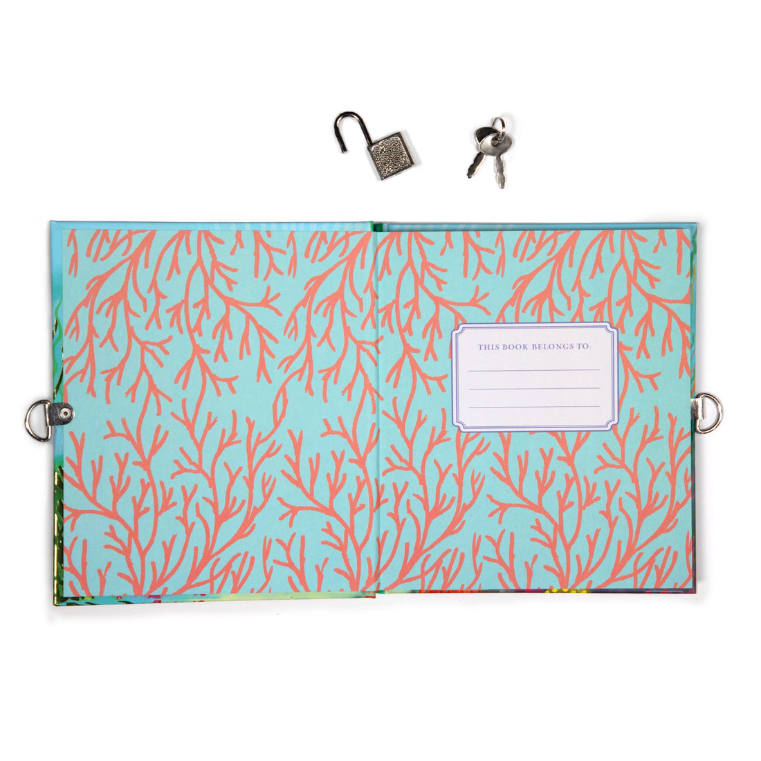 Sharks & Friends Locked Diary | eeBoo