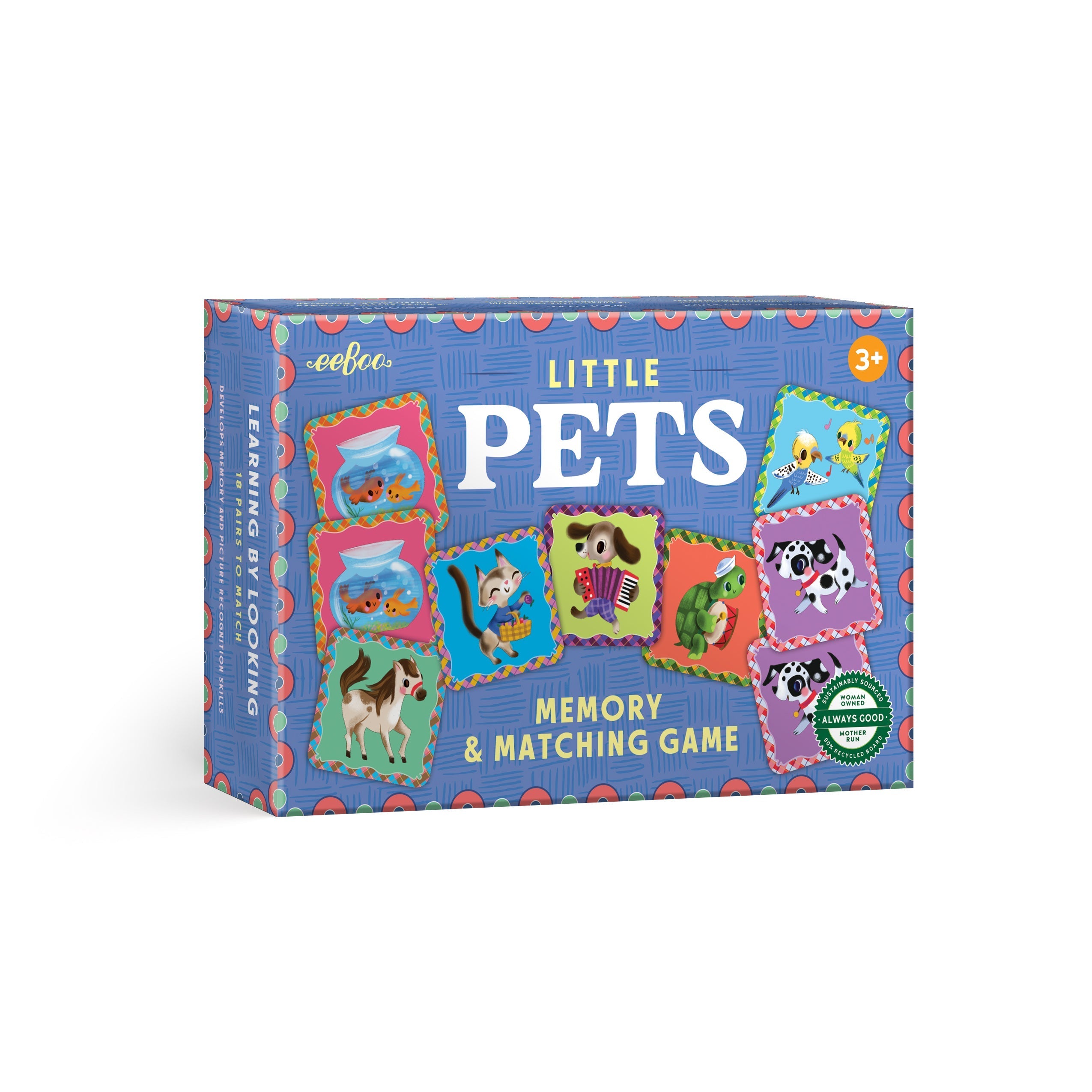 Pets | Eeboo Memory & Matching Game