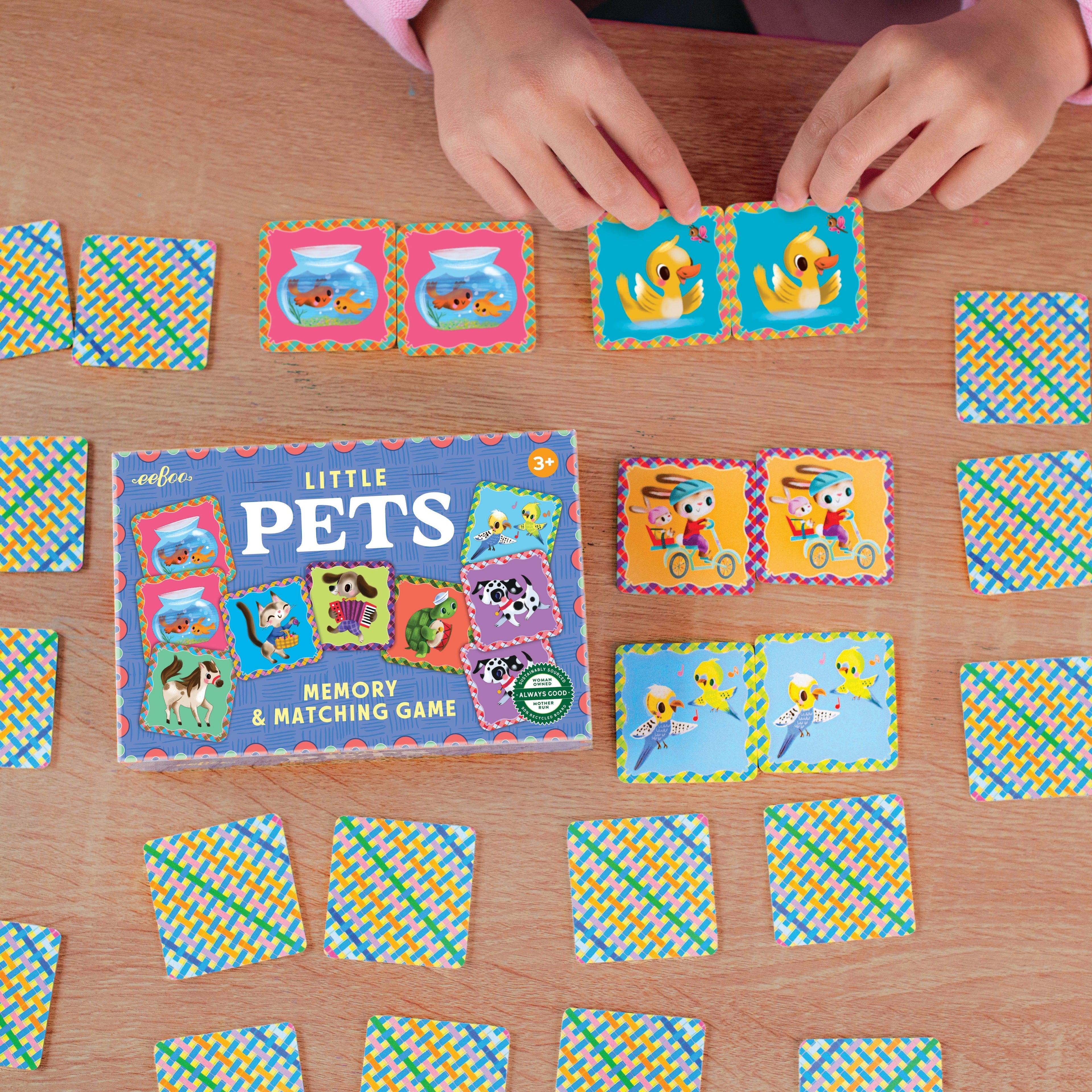Pets | Eeboo Memory & Matching Game