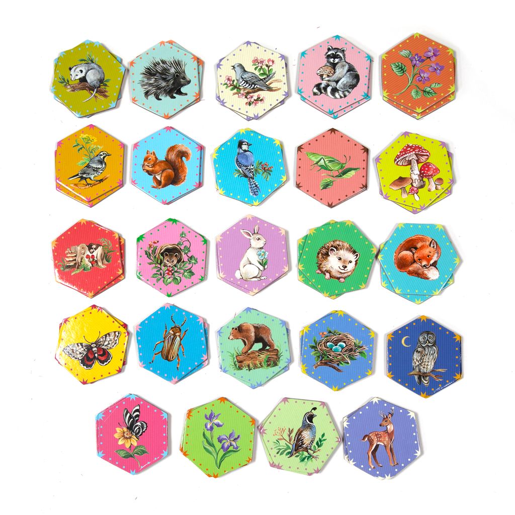 Life in a Meadow | Eeboo Memory & Matching Game