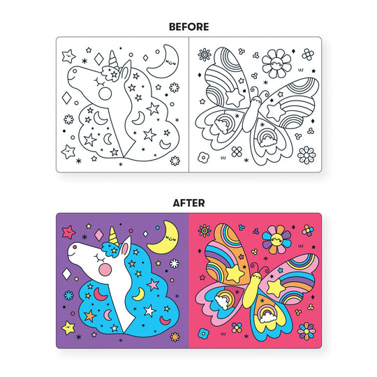 Unicorn Dreams | Color Magic Bath Book