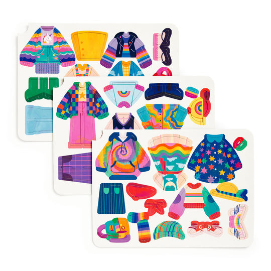 Rainbow Fashion | Magnetic Dress Up