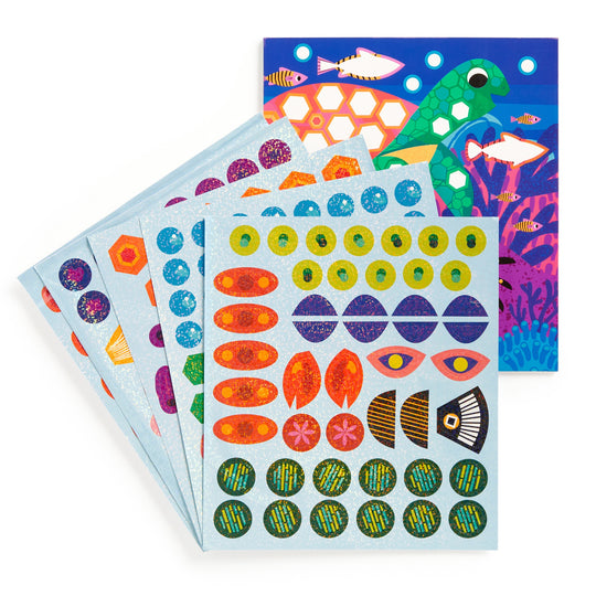 Ocean Life | Sticker Sparkle Poster Activity Kit