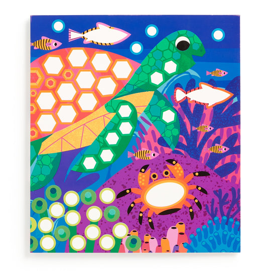 Ocean Life | Sticker Sparkle Poster Activity Kit