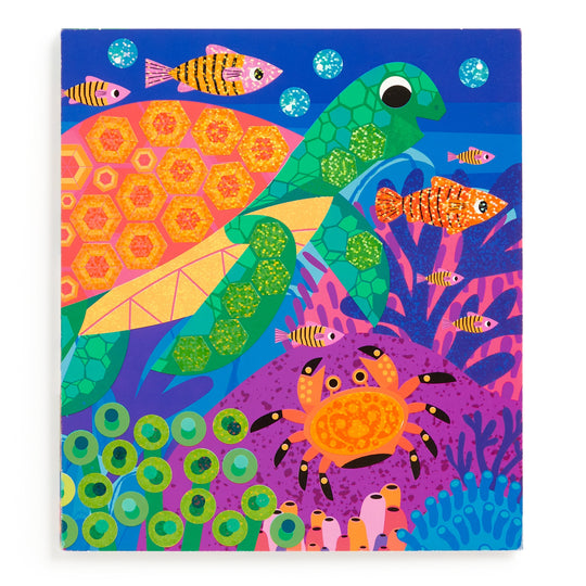 Ocean Life | Sticker Sparkle Poster Activity Kit