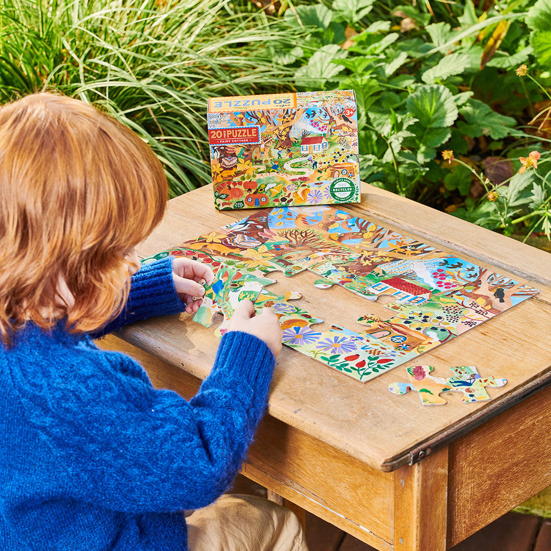 Fairy Cottage 20 Piece Eeboo Puzzle