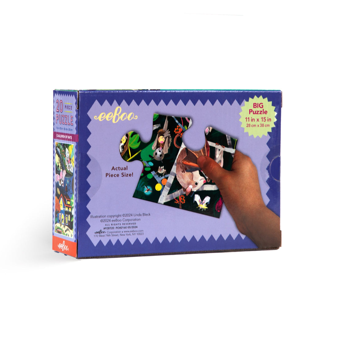 Cauldron of Bats 20 Piece Eeboo Puzzle