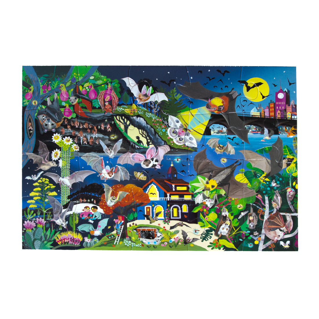 Cauldron of Bats 20 Piece Eeboo Puzzle