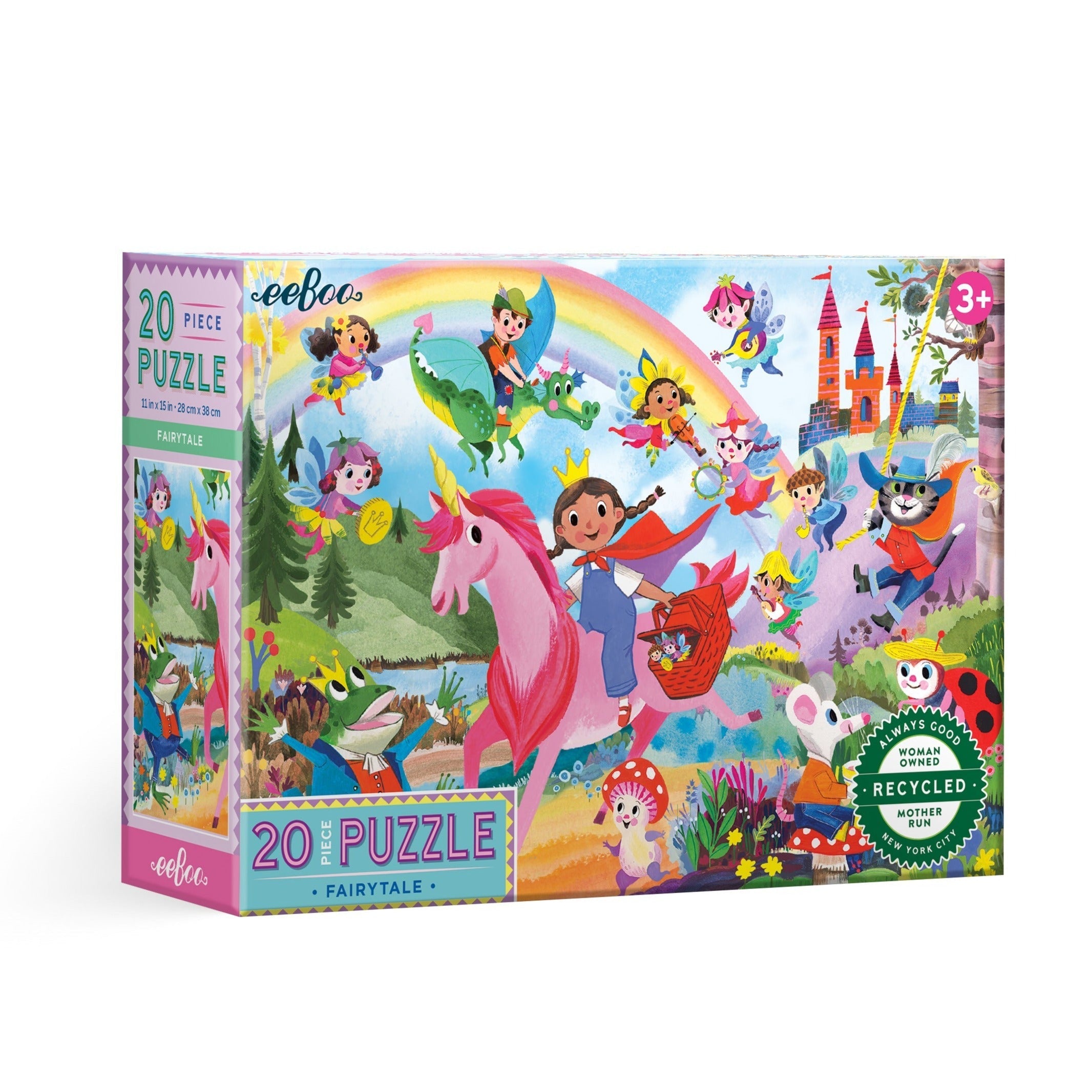 Fairytale 20 Piece Eeboo Puzzle