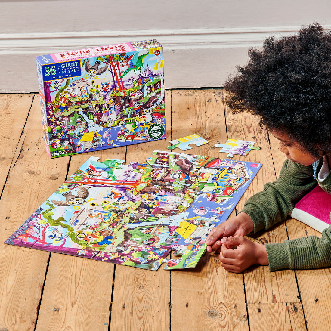 Fairies & Tales 36 Piece Giant Eeboo Puzzle