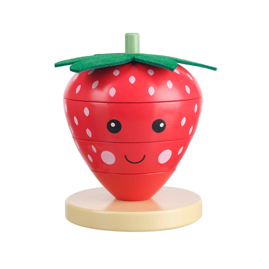 Strawberry Stacking Ring | Orange Tree Toys