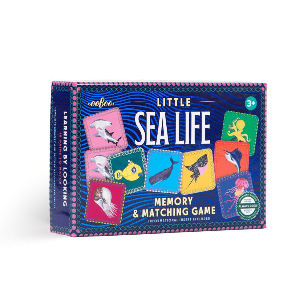 Sea Life | Eeboo Memory & Matching Game