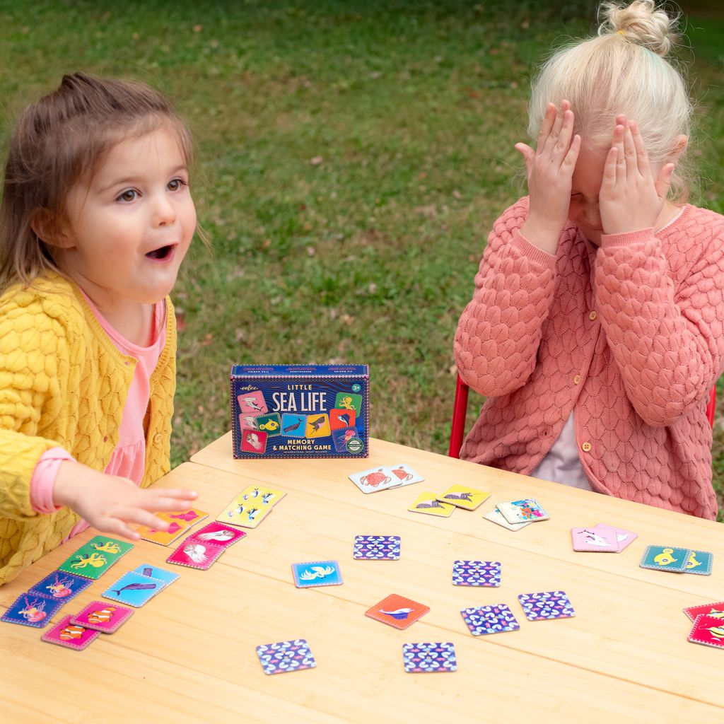 Sea Life | Eeboo Memory & Matching Game