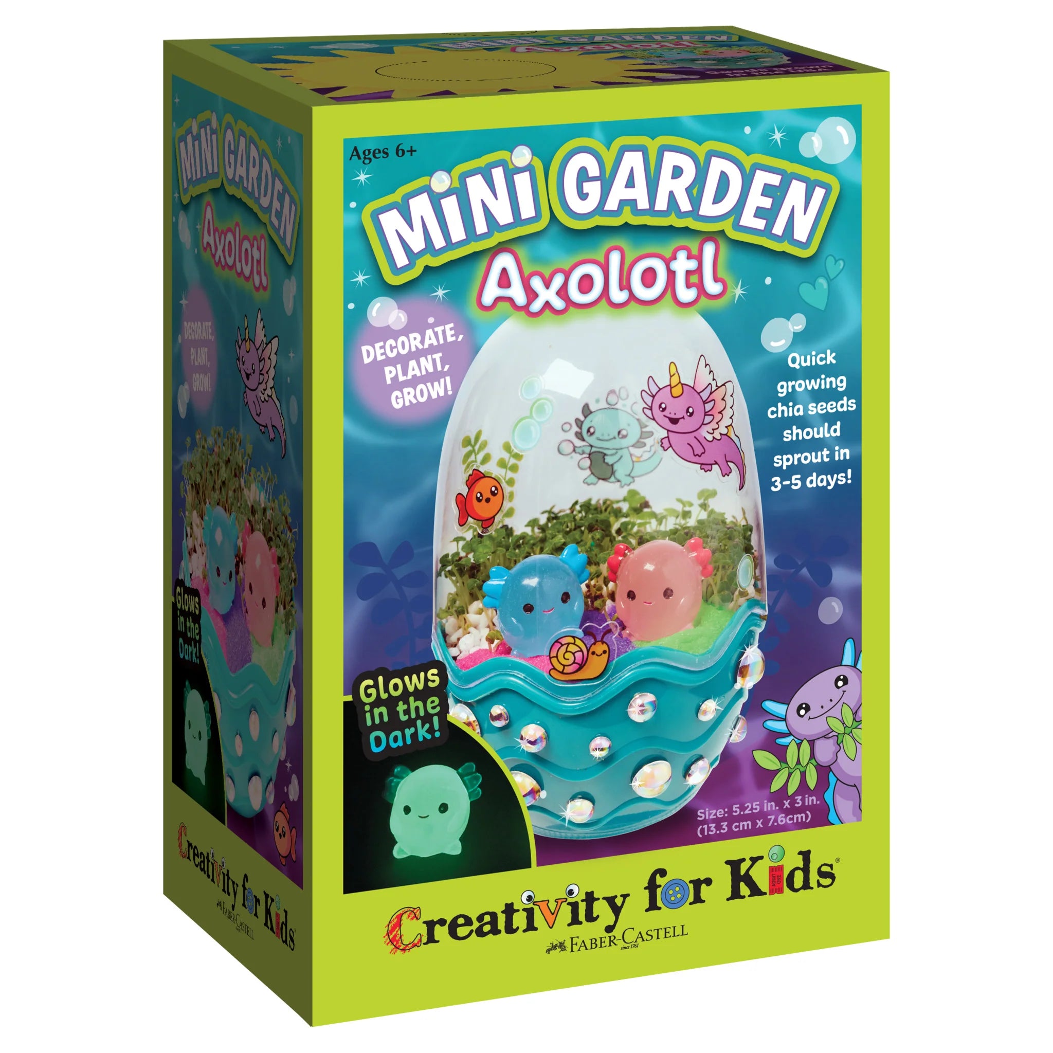 Mini Garden Axolotl Craft Kit | Creativity For Kids