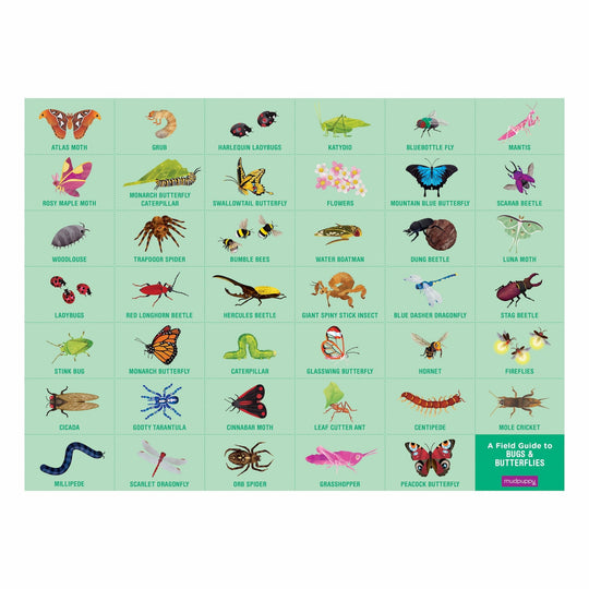 Bugs & Butterflies 64 Piece Search & Find Mudpuppy Puzzle