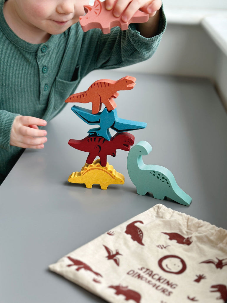 Happy Stacking Dinosaurs | Mentari