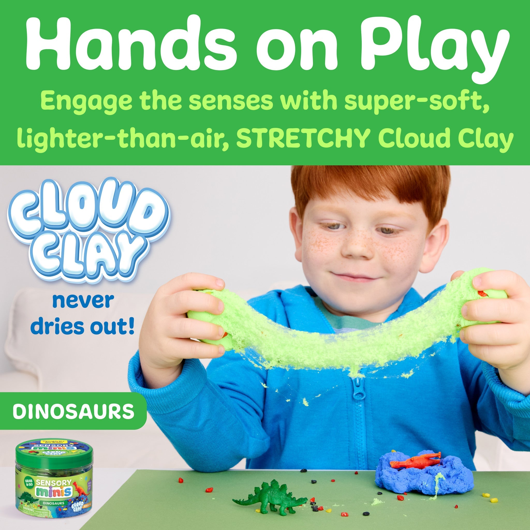 Sensory Minis Dinosaurs | Creativity For Kids