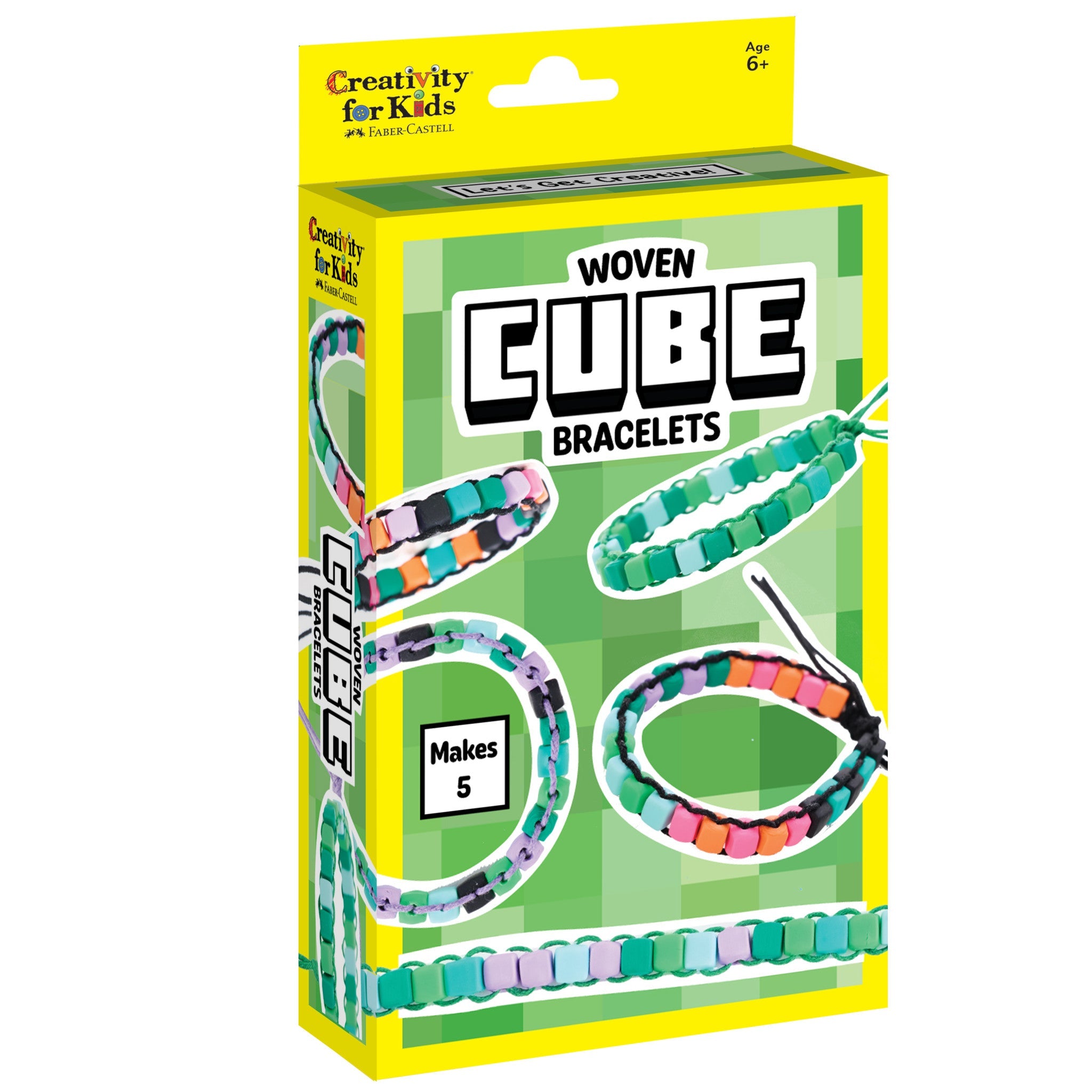 Woven Cube Bracelets | Creativity For Kids