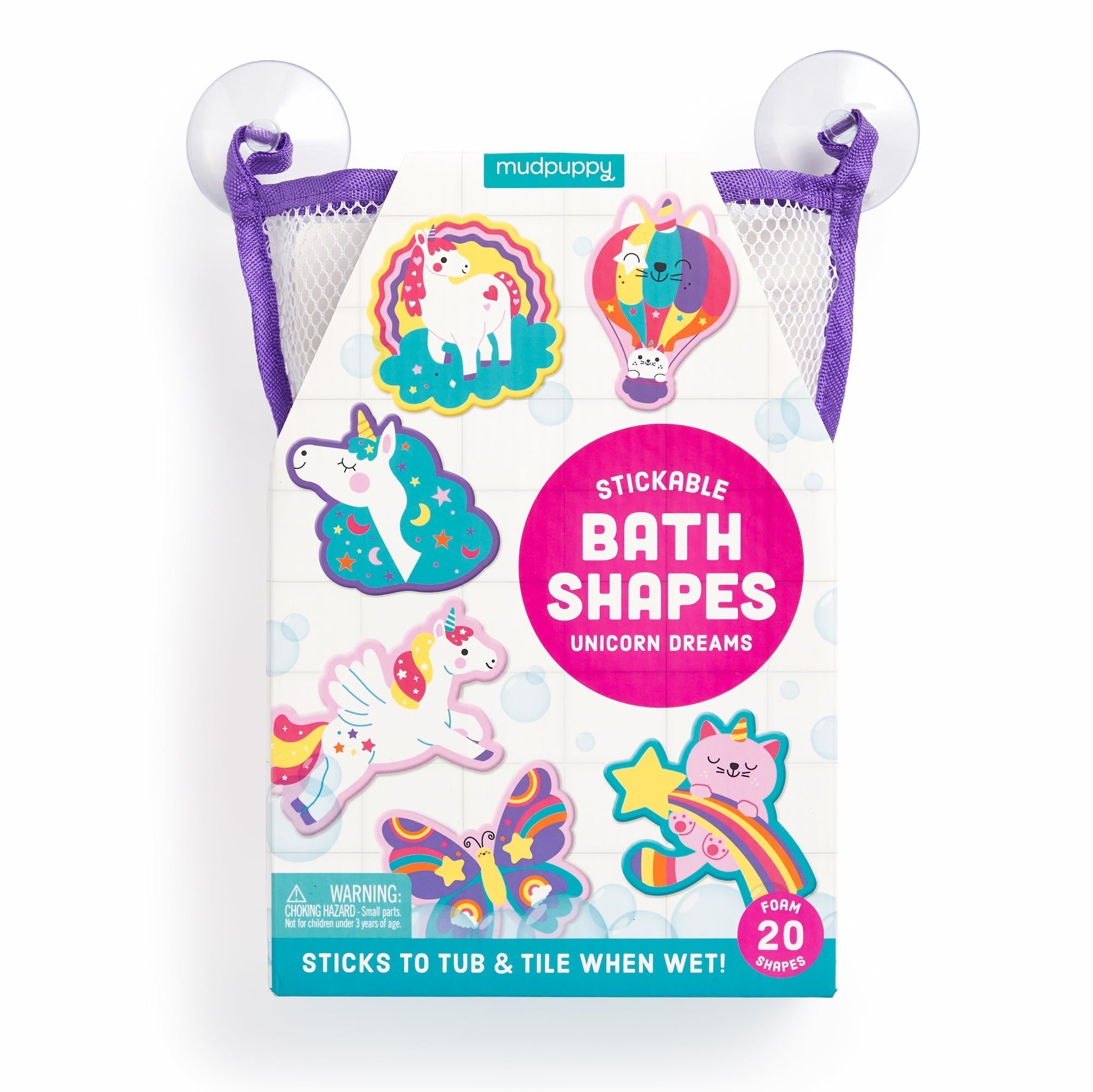 Unicorn Dreams | Stickable Bath Shapes