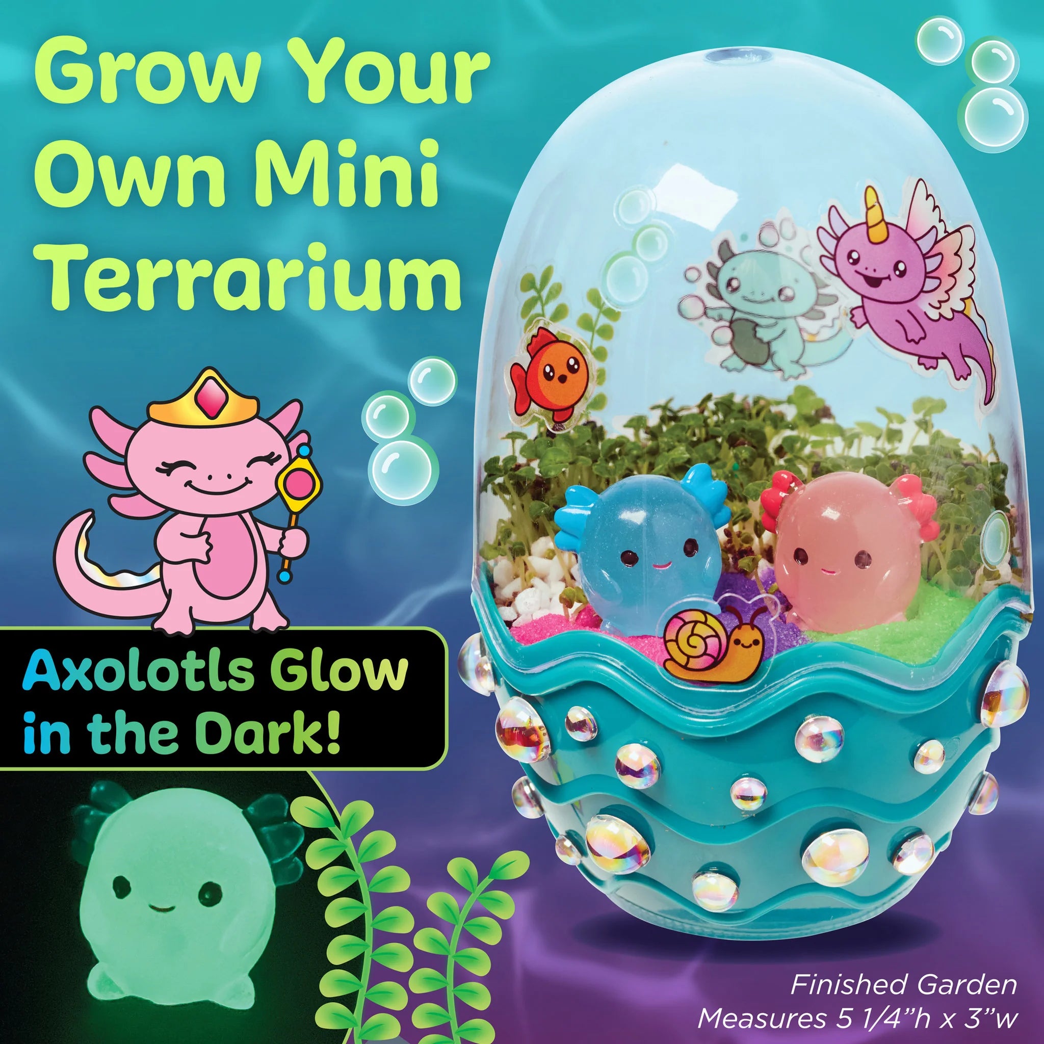 Mini Garden Axolotl Craft Kit | Creativity For Kids