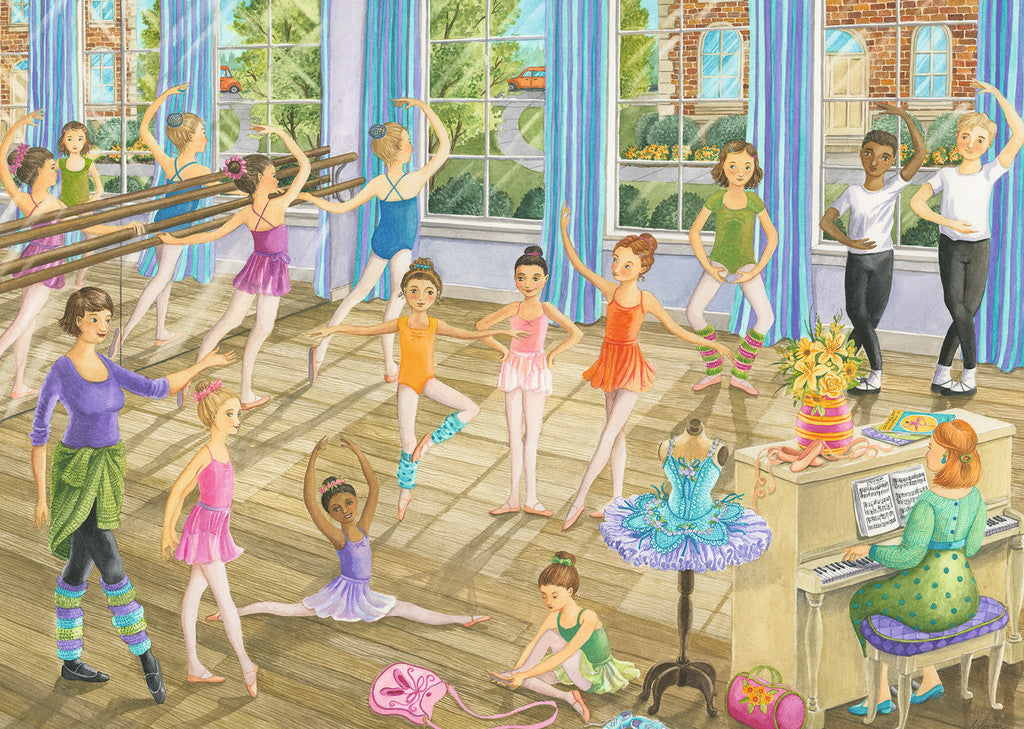 Ballet Lesson 35 piece Ravensburger Puzzle Kaboodles Toy Store - Victoria