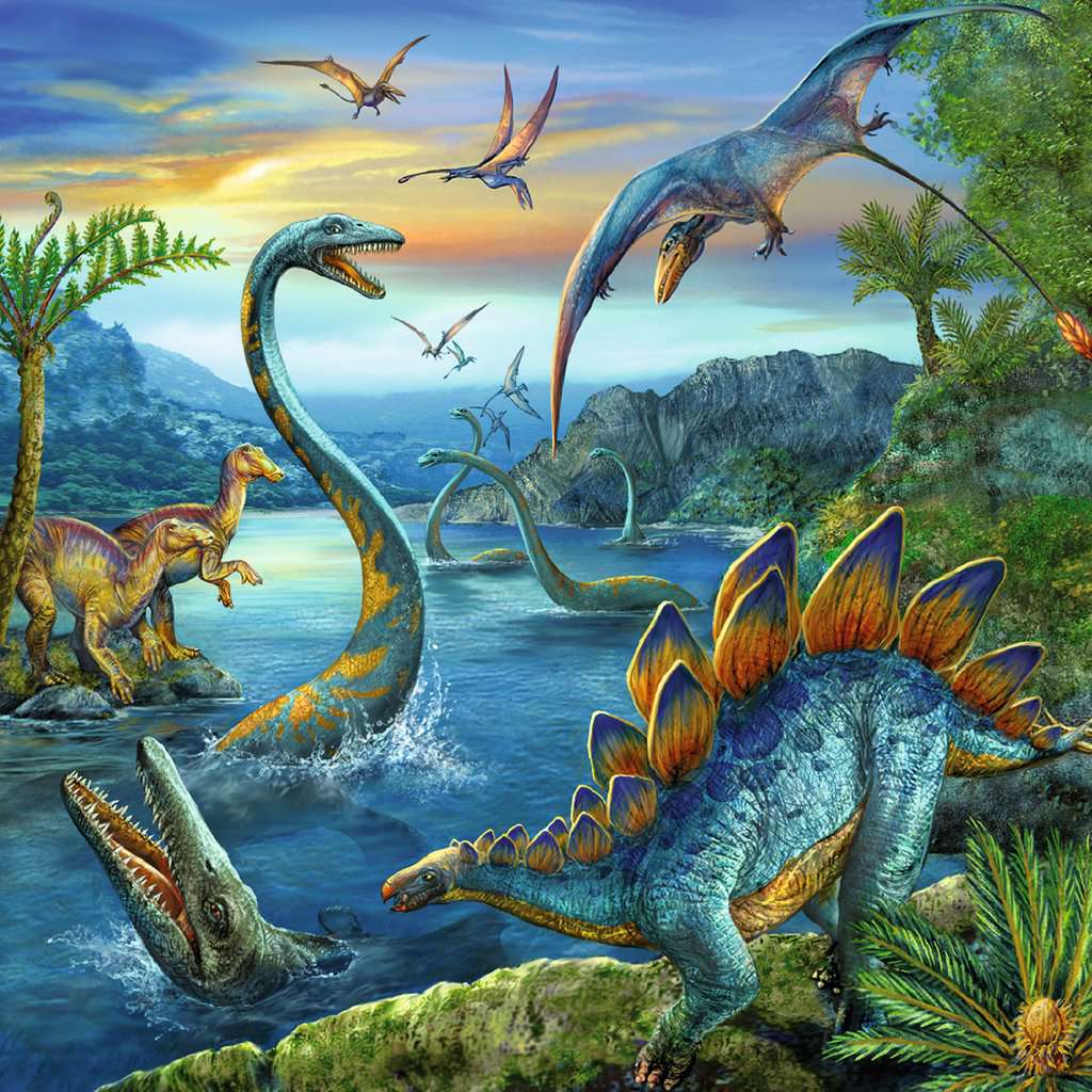 Dinosaur Fascination 3x49 piece Ravensburger Puzzle Kaboodles Toy Store - Victoria