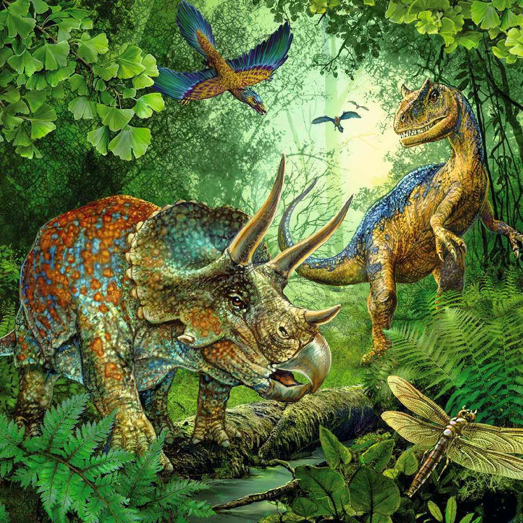 Dinosaur Fascination 3x49 piece Ravensburger Puzzle Kaboodles Toy Store - Victoria
