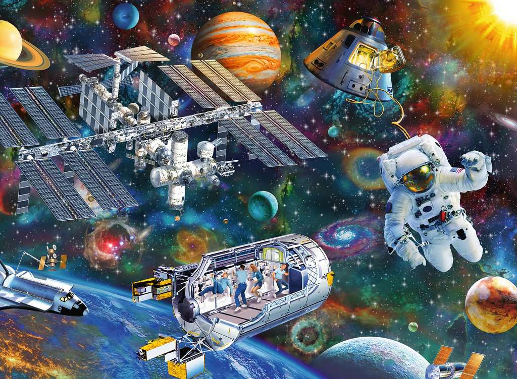 Cosmic Exploration 200 piece  XXL Ravensburger Puzzle Kaboodles Toy Store - Victoria