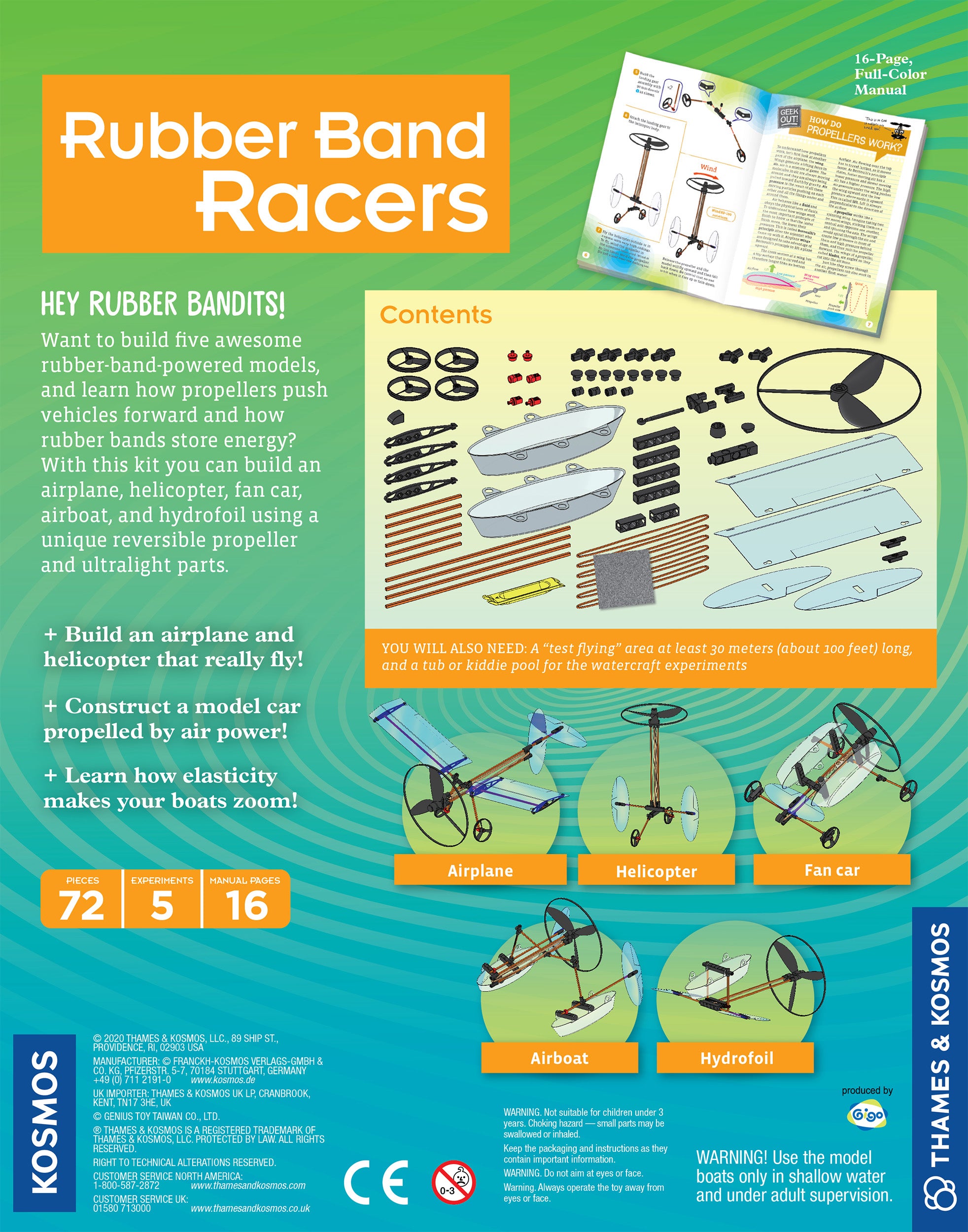 Rubber Band Racers Kaboodles Toy Store - Victoria
