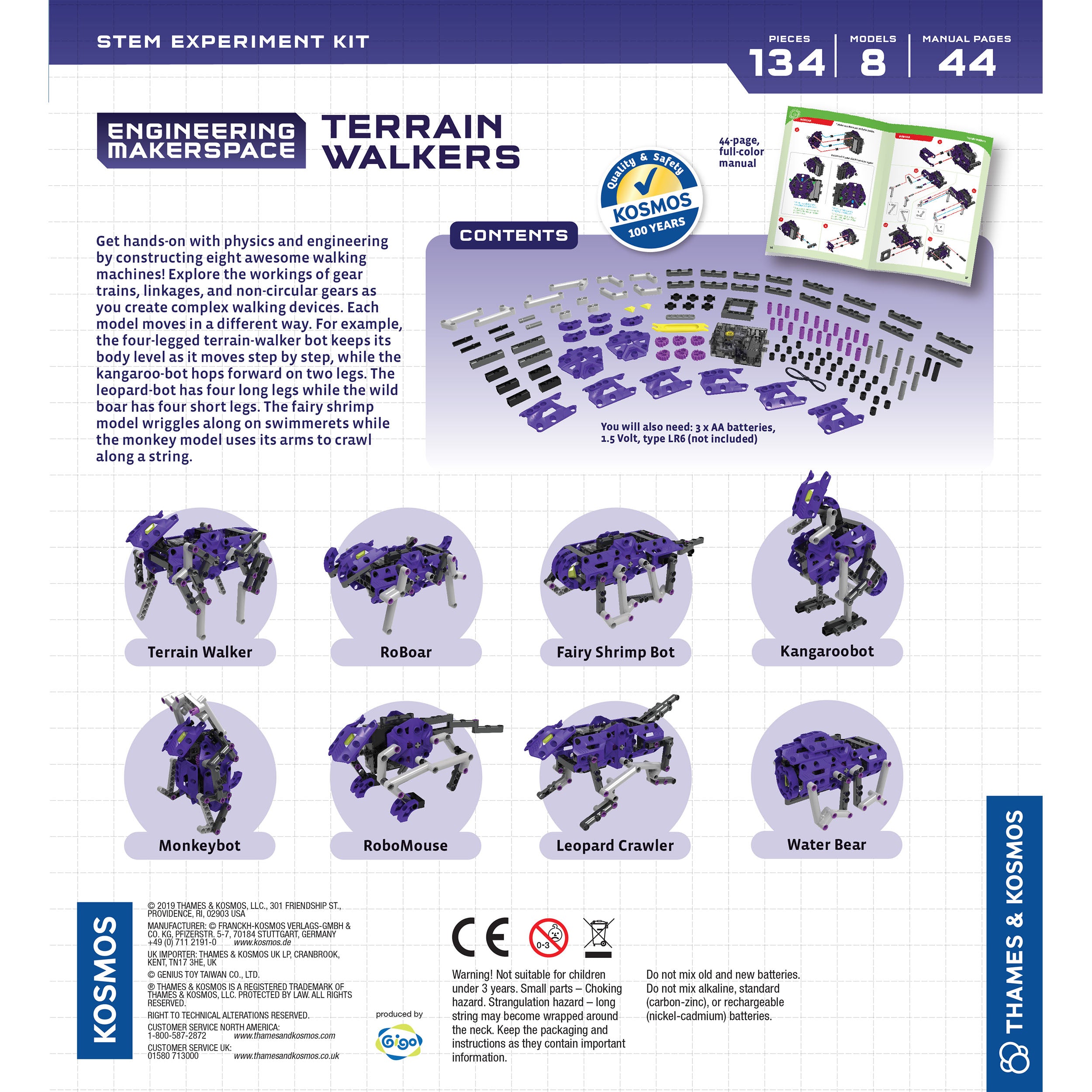 Engineering Makerspace | Terrain Walkers Kaboodles Toy Store - Victoria
