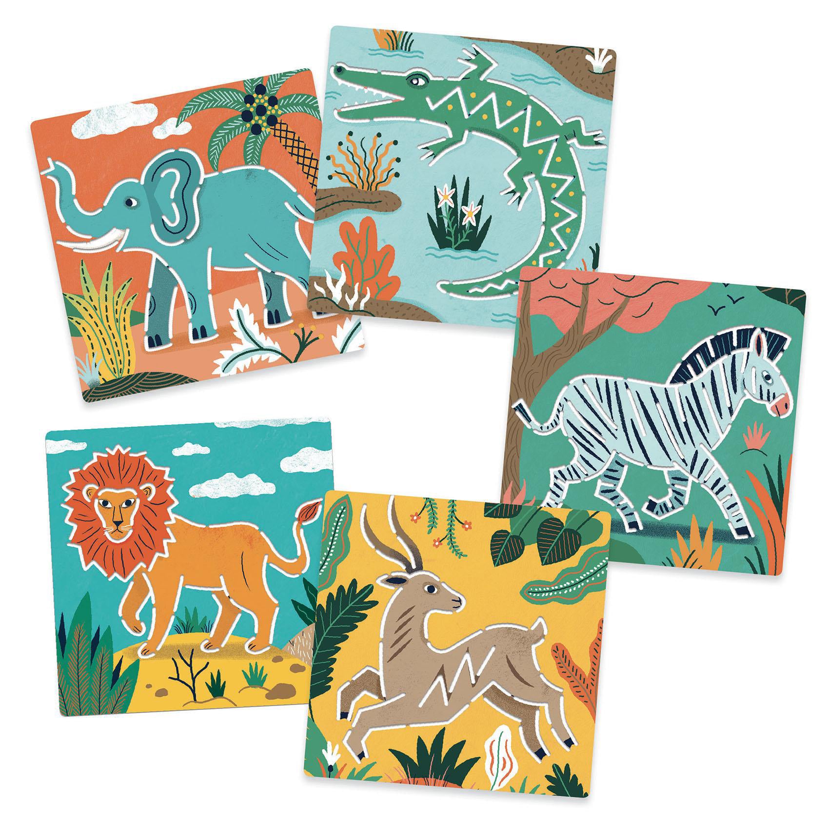 Stencils | Wild Animals Kaboodles Toy Store - Victoria