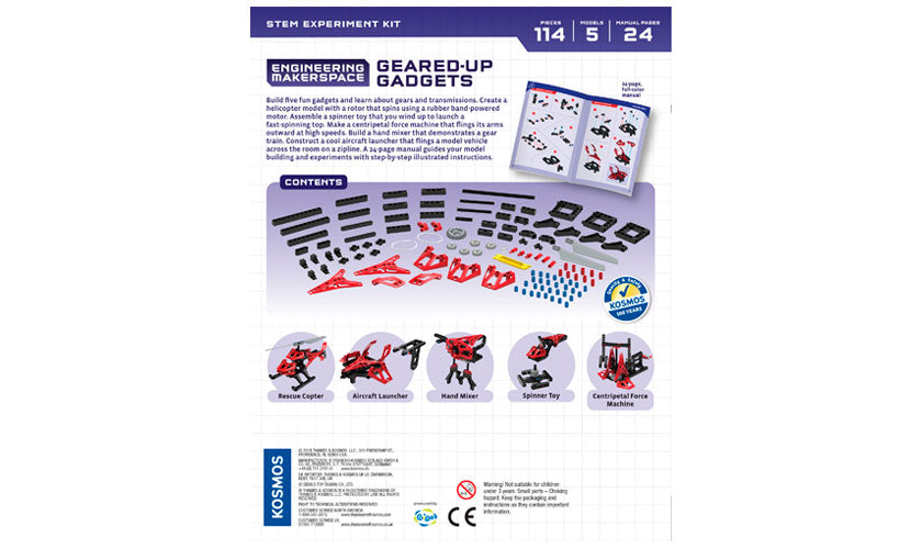 Engineering Makerspace | Geared Up Gadgets Kaboodles Toy Store - Victoria